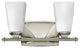 Hinkley Darby Bath 2-Light Vanity, Polished Nickel