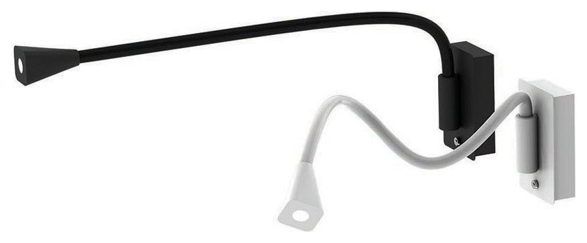 WAC Lighting Stretch LED Swing Arm, Black