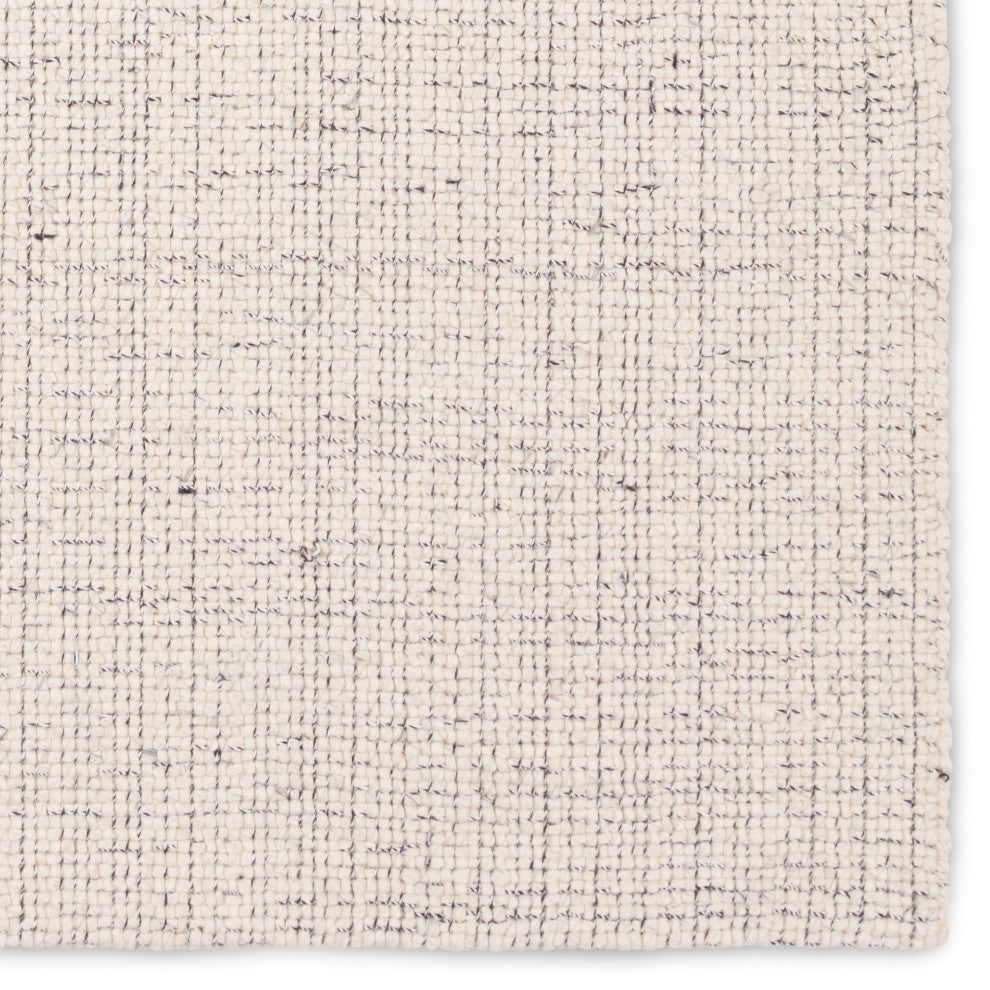 Jaipur Living Iwan RNA01 Handmade Solid Ivory Area Rug, 5'x8'