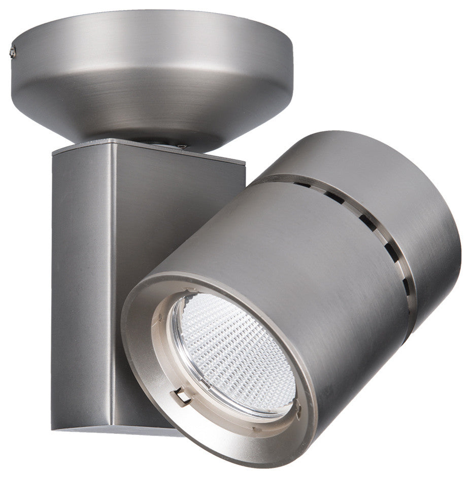35W Exterminator II LED Energy Star Monopoint Flood Beam 3500K, Brushed Nickel