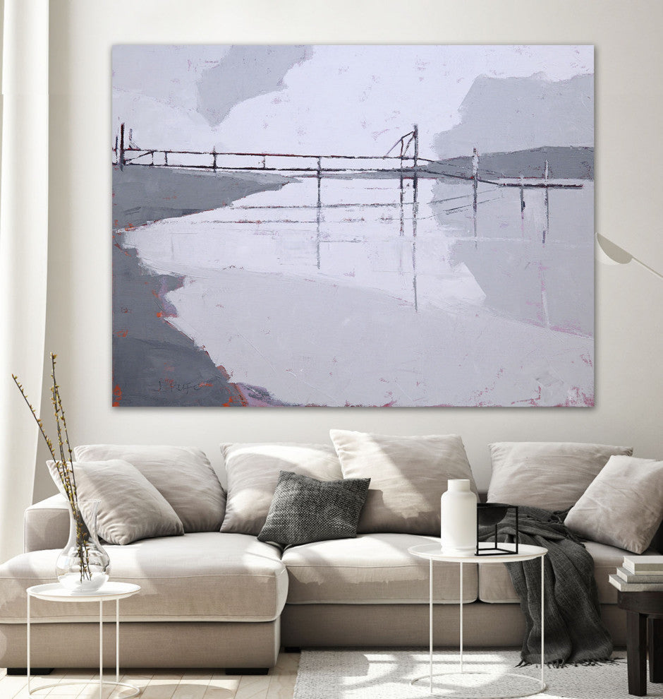 Tidal River - 72 x 54 by John Rufo