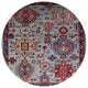 Ahgly Company Indoor Round Mid-Century Modern Area Rugs, 5' Round