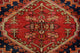 Vintage Distressed Alanna Red Runner 3'7"x10'5"
