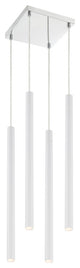 Forest 4-Light Chandelier In Chrome