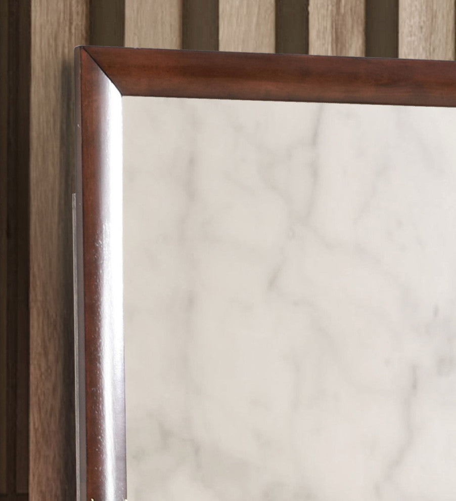 Kauffman Mirror, Black, Cappuccino