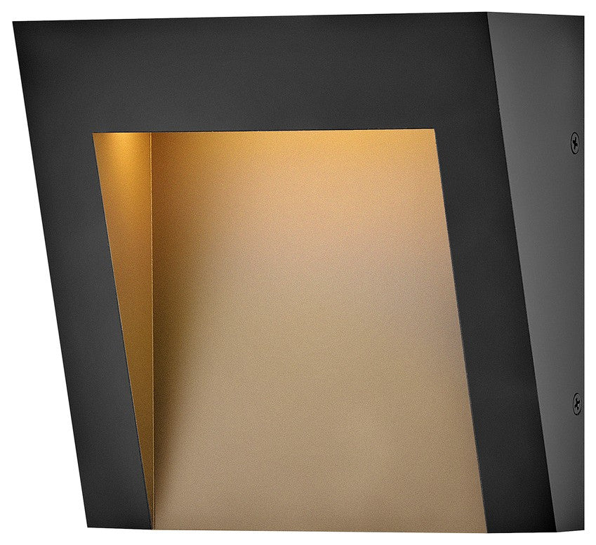 Taper LED Wall Mount, Textured Black