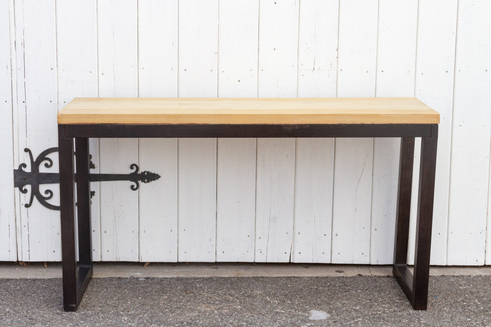 Industrial Style Console Table