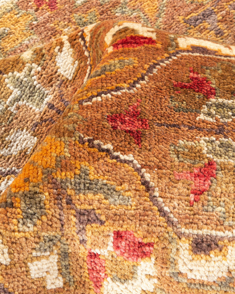 ECLECTIC, Hand Knotted Area Rug 8' 9" X 6' 3"