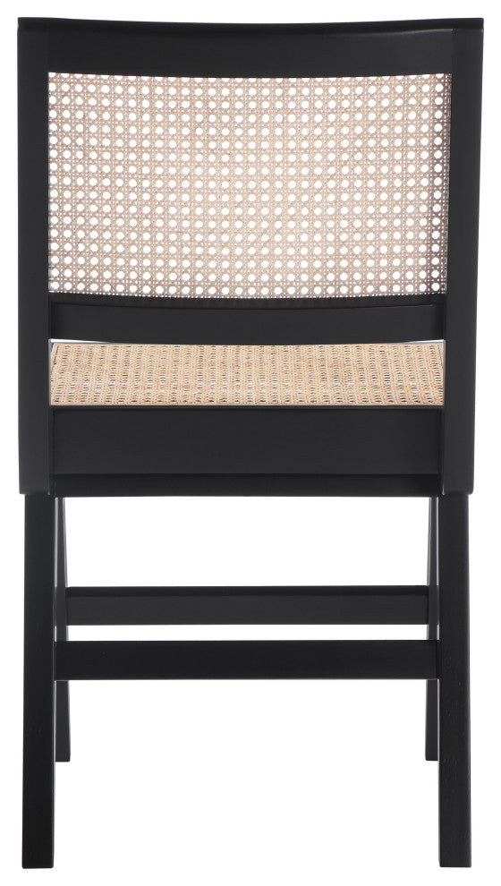 Preston Dining Chair, Set of 2, Black, Side Chair