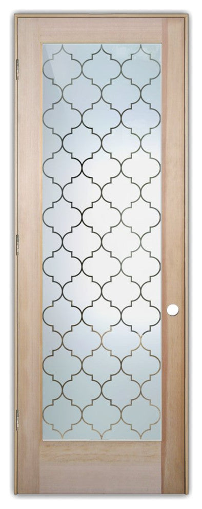 Interior Prehung Door or Interior Slab Door - Ogee - Douglas Fir (stain...