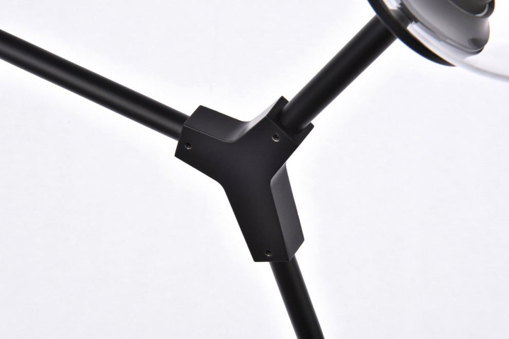 Cerys 2-Light Black Wall Sconce