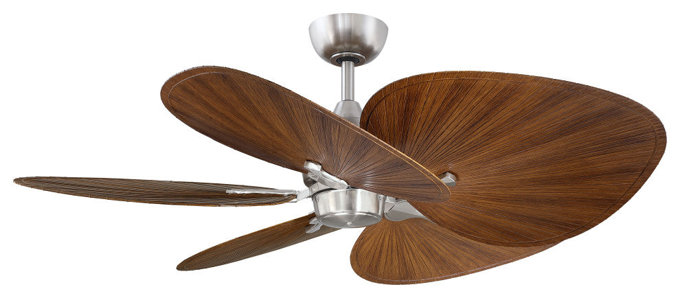 Islander Indoor/Outdoor Ceiling Fan DC Motor Nickel