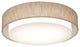 Sanibel 23'' Flush Mount, Jute Shade