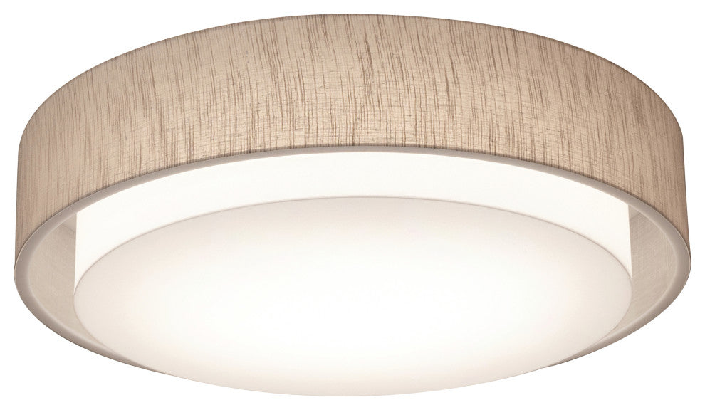 Sanibel 23'' Flush Mount, Jute Shade