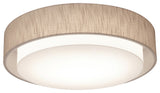 Sanibel 23'' Flush Mount, Jute Shade