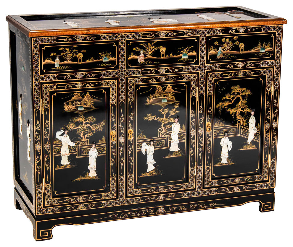 Black Lacquer Sideboard Royal Ladies