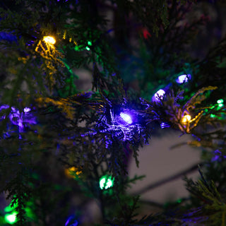 5ft. Pre-Lit Artificial Park City Pine Christmas Tree