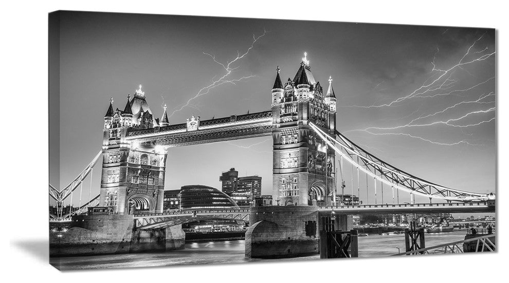 "Majesty of Tower Bridge London" Canvas Print
