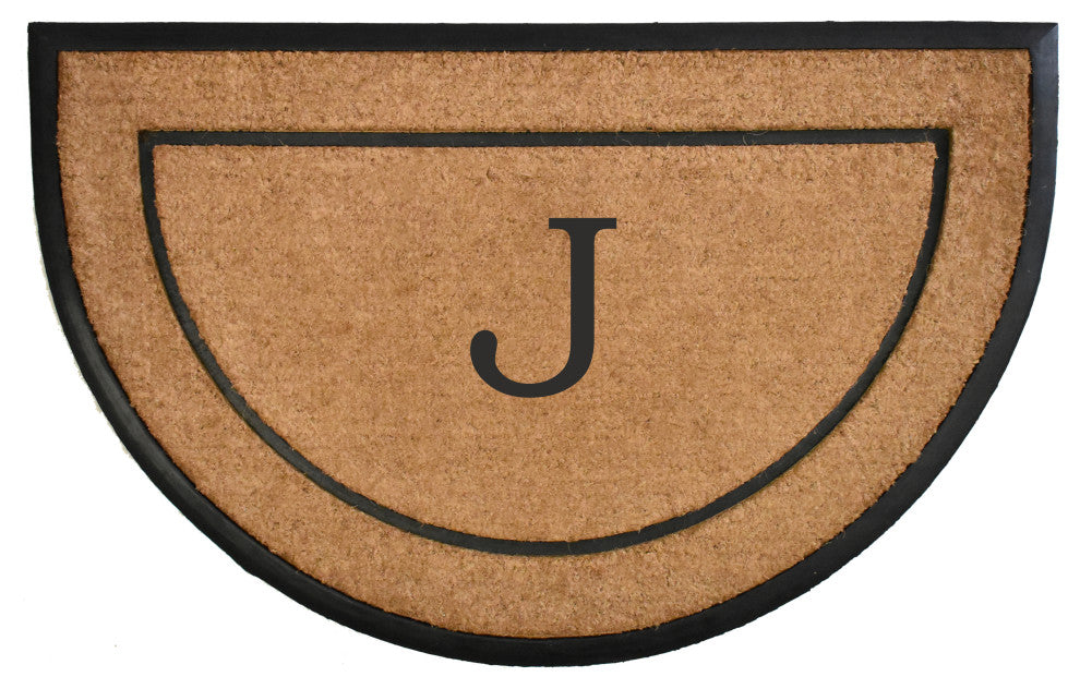 Calloway Mills The General Monogram Doormat, Letter J