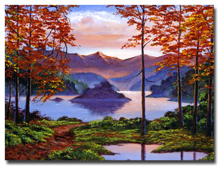 'Sunset Reverie' Canvas Art by David Lloyd Glover