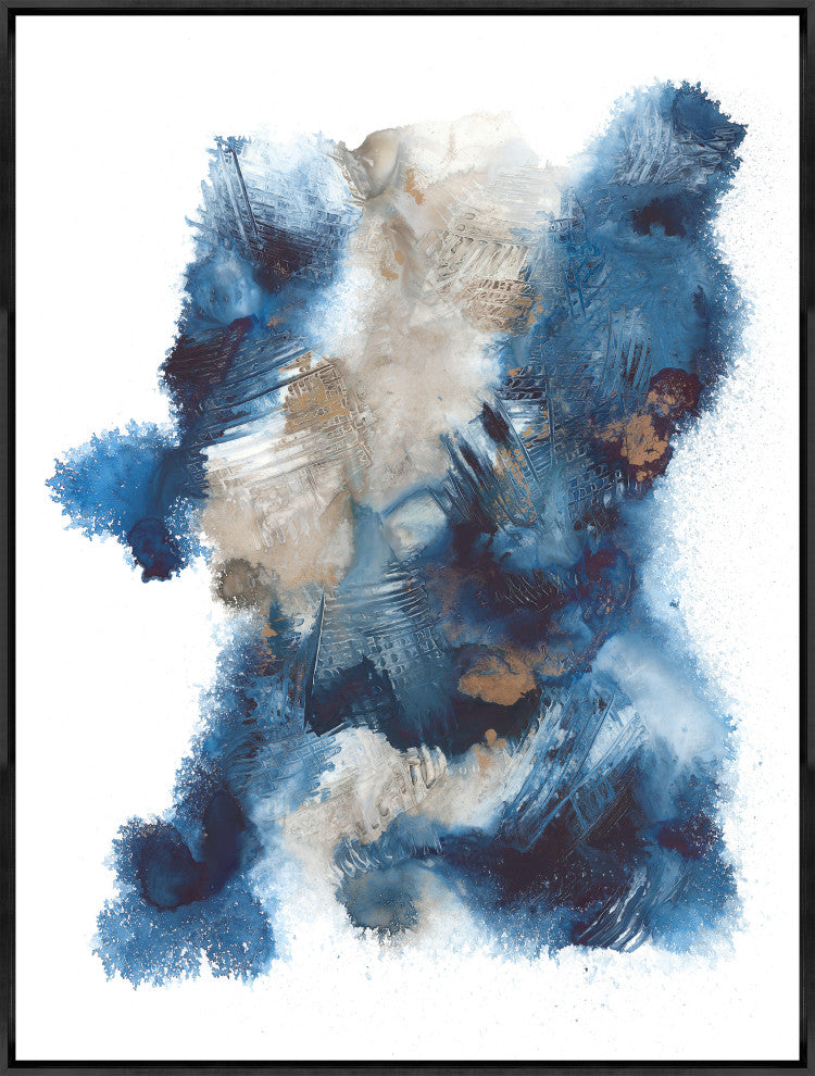 24x32 The Right Moves I, Framed Artwork, Black