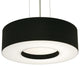 Montclair 15'' Pendant, Black Shade