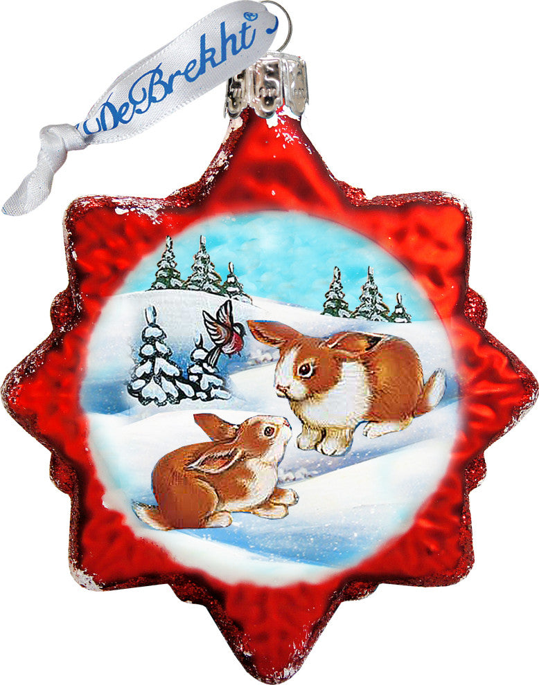 Forest Play, Set of 3 Ornament