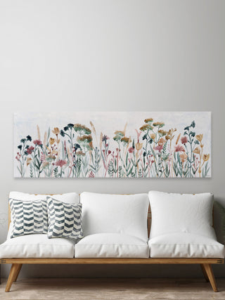 "Pretty Wildflowers" Painting Print on Wrapped Canvas