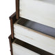 37" Single Vanity, Walnut Finish With White Carrara