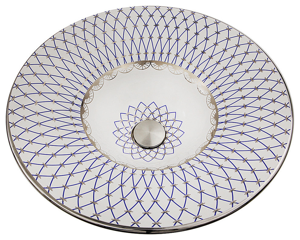 Nantucket Sinks St. Tropez Italian Fireclay Vanity Sink