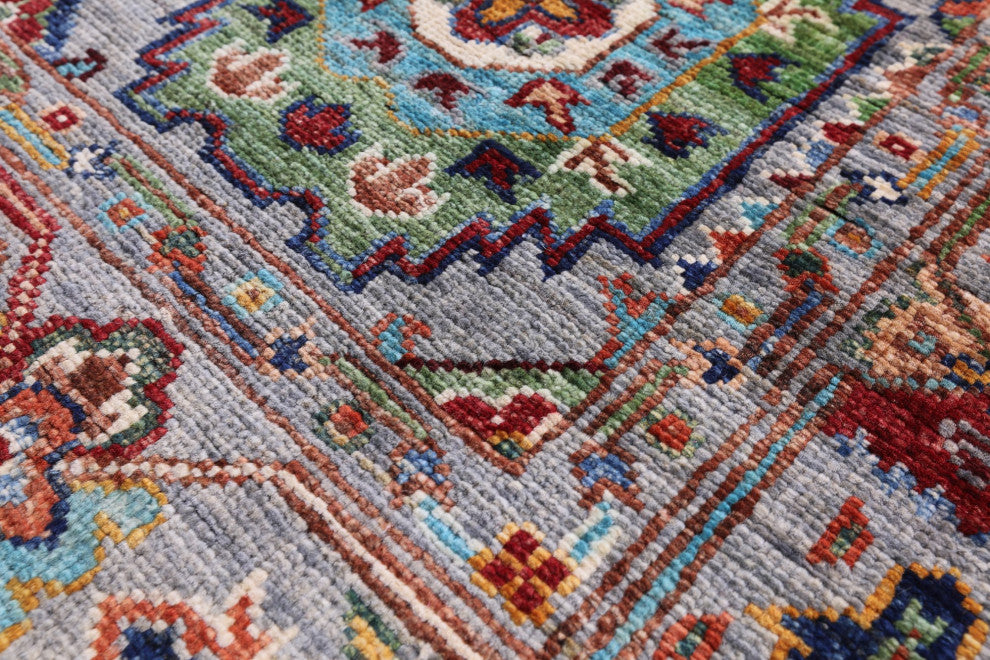 2' 8" X 10' 3" Runner Fine Turkmen Handmade Rug - Q12178
