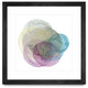"Evolving Planets II" Matted and Framed, 36" X 36"