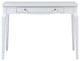 Writing Desk With Storage Drawers, White