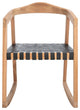 Safavieh Willa Rocking Dining Chair, Black/Natural