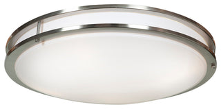 Access Lighting 20467LEDD Solero 24"W Integrated LED Flush Mount - Brushed