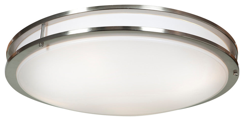 Access Lighting 20467LEDD Solero 24"W Integrated LED Flush Mount - Brushed