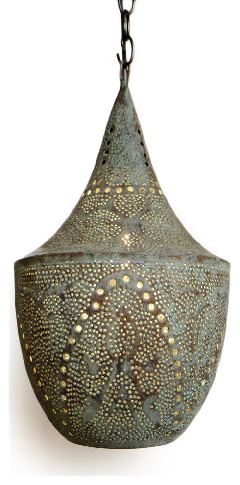 Copper Madras Pendant Small