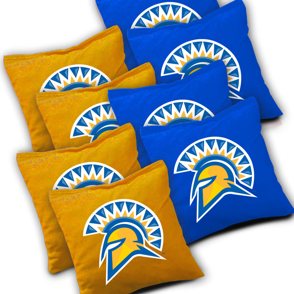 San Jose State Swoosh Cornhole Set