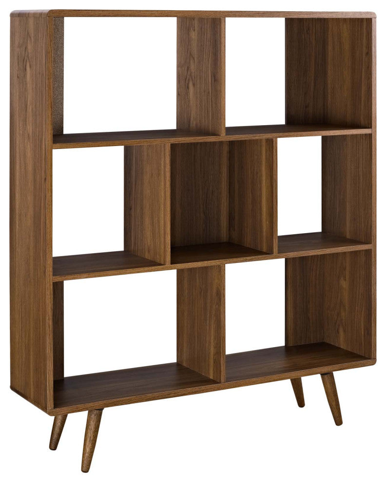 Transmit Bookcase, Walnut