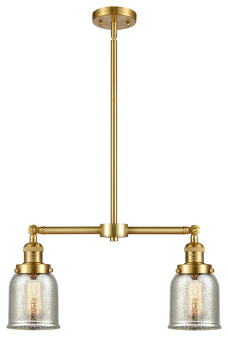 Bell Island Light, Satin Gold, Silver Plated Mercury