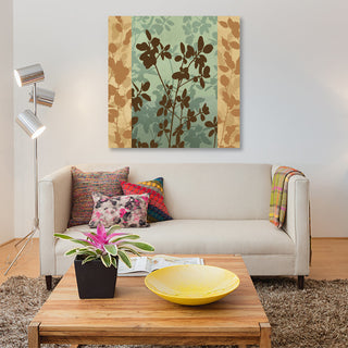 "Mingle I" by Erin Lange, Canvas Print, 12"x12"