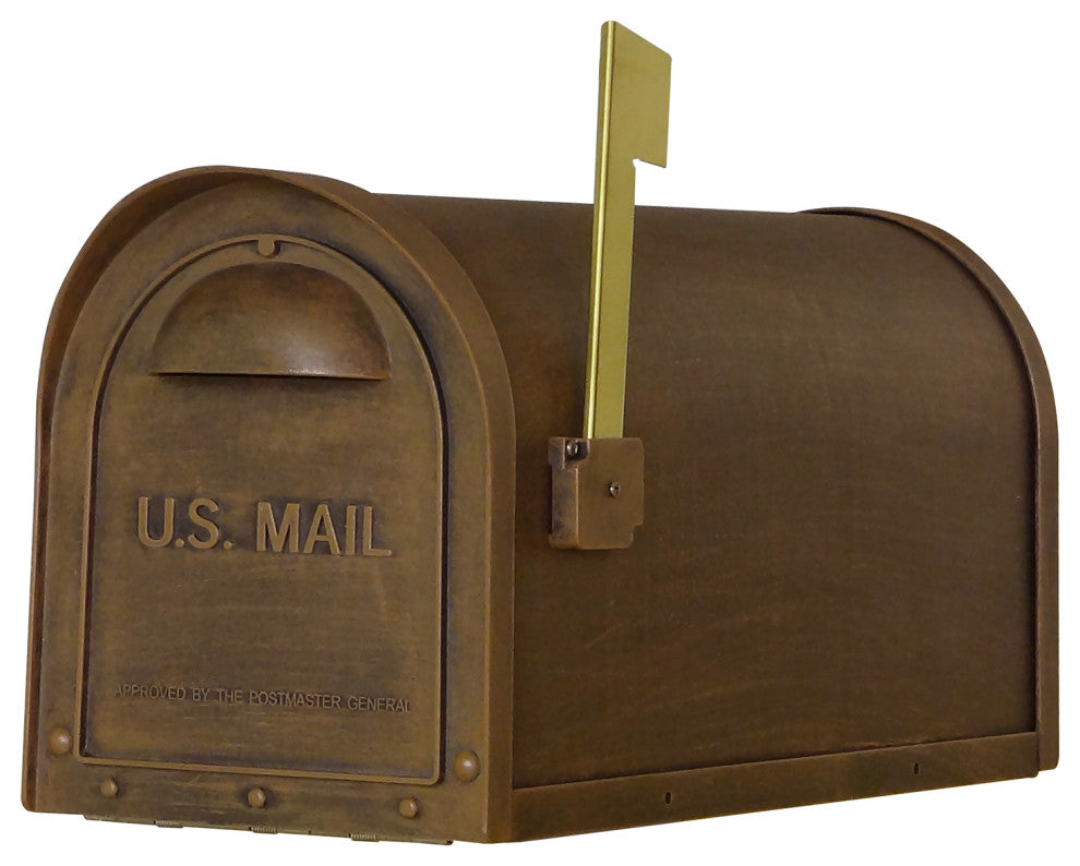 Classic Curbside Mailbox, Copper