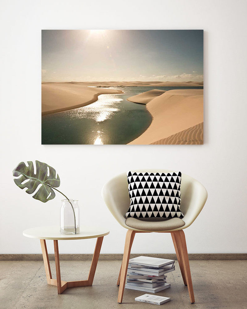"Soft Sunset" Museum Mounted Canvas Print, 36"x24"