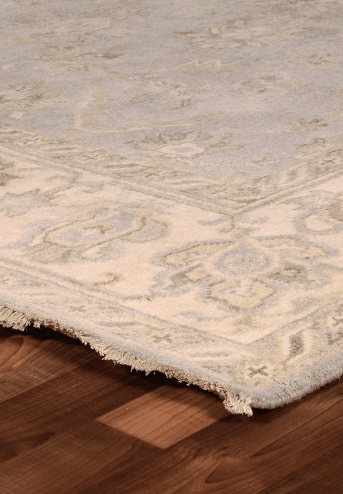 Amasya Turkish Oushak Rug, Brown, 14''x18''