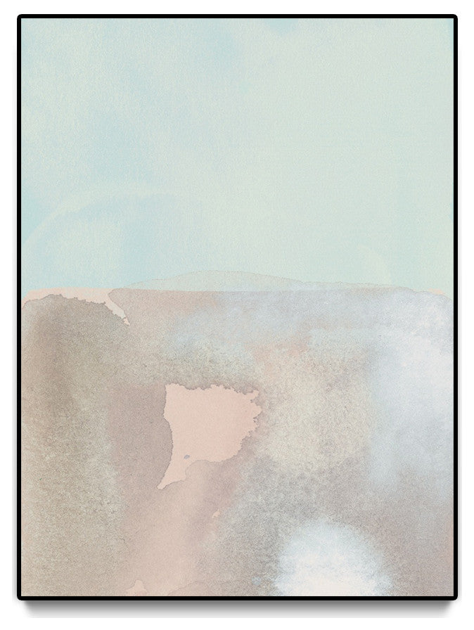 "Tide Pools II" Oversized Framed Canvas, 60 x 40