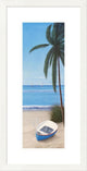 "Escape To Paradise II" Framed Digital Print by Diane Romanello, 17"x29"