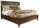 Walnut Creek Wood Panel Bed 6/6 King