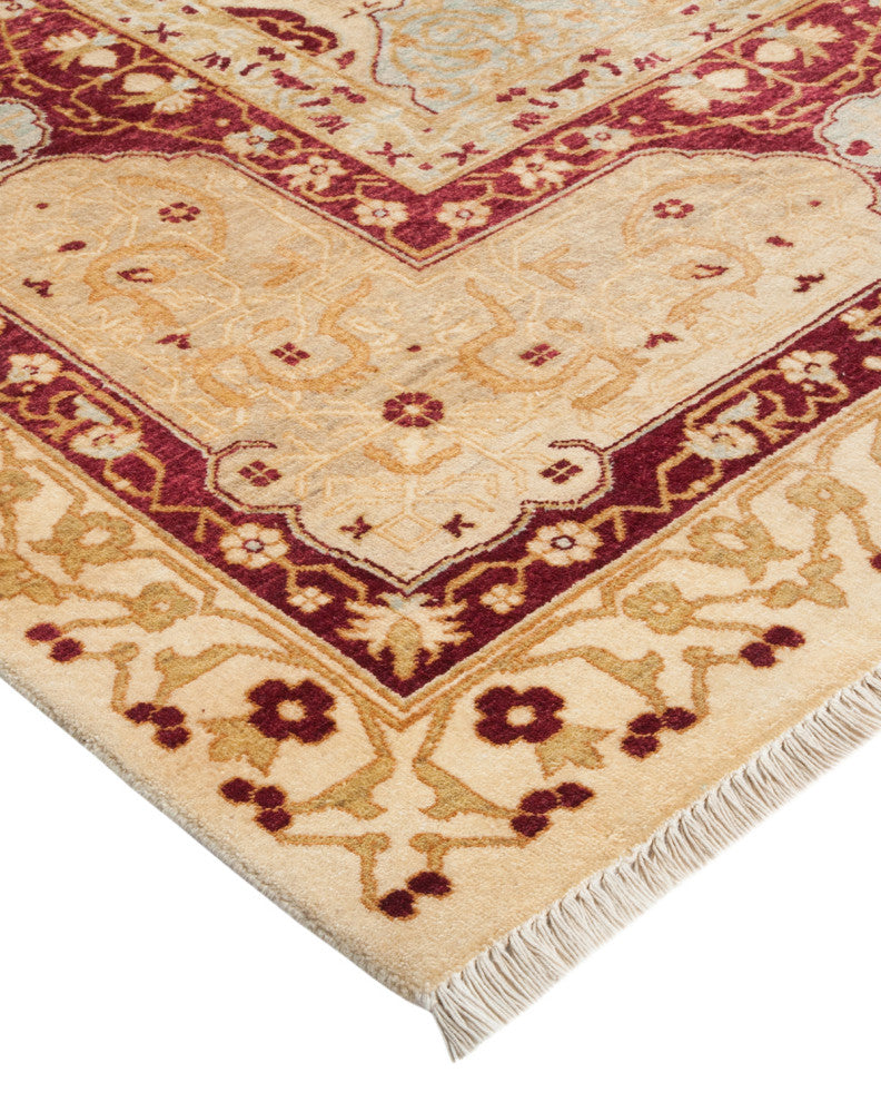 Emily, One-of-a-Kind Hand-Knotted Area Rug Ivory, 8'3"x10'2"