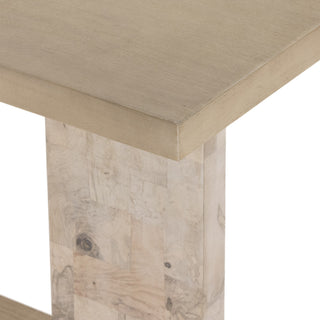 Darian Console Table-White Mahogany