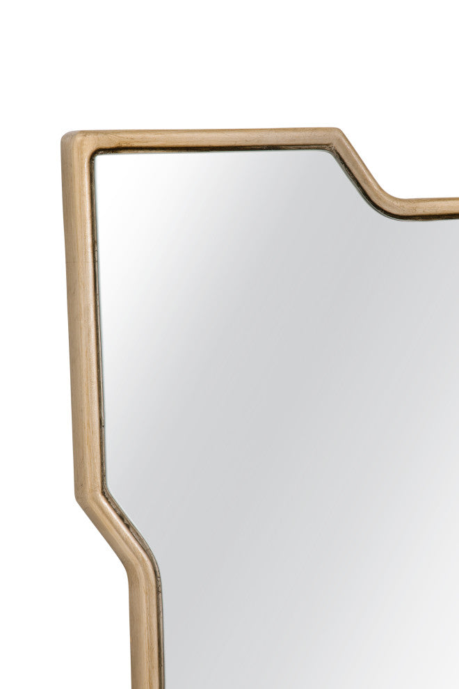 Trident Wall Mirror - Gold